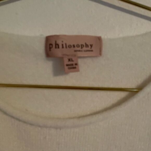 Philosophy Cream Sweater    - Picture 3 of 5